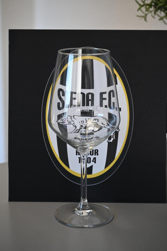Bicchiere da vino Siena F.C.